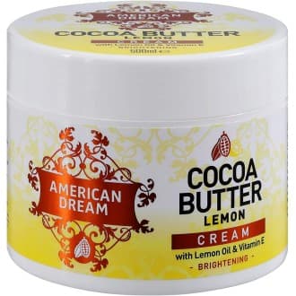 Crème pour le visage et le corps au beurre de cacao au citron (Cocoa Butter Lemon) - American Dream 250 ml