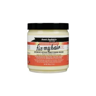 Masque revitalisant intensif Flaxseed (426g )FIX MY HAIR - Aunt Jackie's