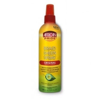 African Pride - Spray hydratant pour tresses (Braid Sheen Spray Extra Shine)