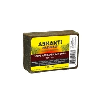 Savon Black Bar Tea Tree - Ashanti Naturals
