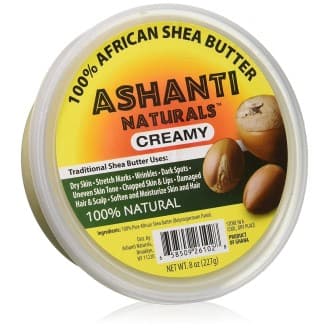 100% Beurre de karité africain blanc doux et crémeux - Ashanti Naturals