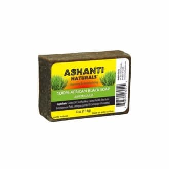 Savon 100% Africain Citronnelle - Ashanti Naturals
