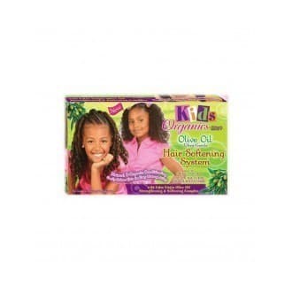 Kit Kids Org Text Adoucissant-Défrisant - Africa's Best
