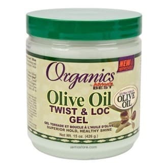Gel pour Torsade et Twist Ă l'huile d'olive (Twist & Loc Gel) - Africa's Best Organics