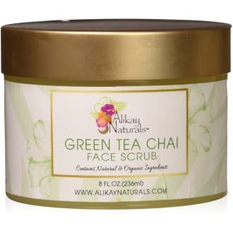 Gommage visage au The vert(Green Tea Chai) - Alikay Naturals