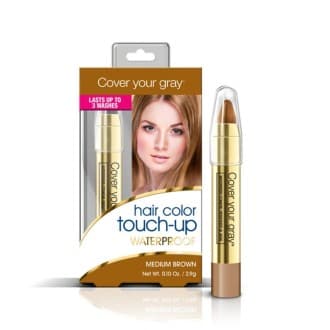 Mascara pour cheveux (Water Proof Chubby Pencil Medium Brown) - Cover Your Gray