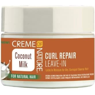 Crème sans rinçage réparation boucles COCONUT MILK 326g (Curl Repair Leave in)