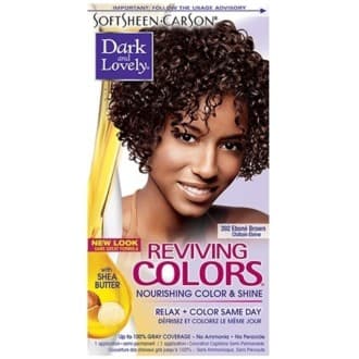 Coloration chatain ébène (Ebony Brown) - Dark & Lovely Beautiful Beginings