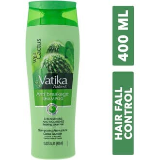 Shampoing Anti chute à l'huile de Cactus et Ail - Dabur Vatika