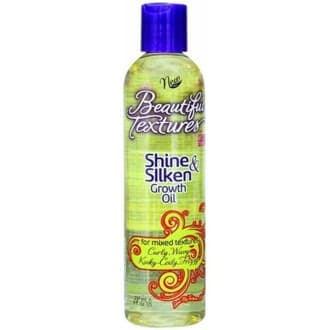 Huile reconstructrice + croissance (SHINE & SILKEN 177ml Shine & Silken Growth Oil) - Beautiful Textures