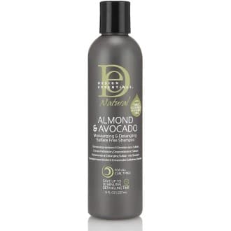 SHAMPOING HYDRATANT & DĂMĂLANT - MOISTURIZING & DETANGLING SULFATE-FREE SHAMPOO |ALMOND & AVOCADO