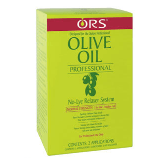 Kit défrisant à l'huile d'olive No Lye Twin Pack - Organic Roots