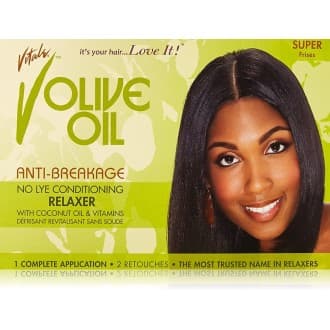 Kit défrisant sans soude (No Lye Relaxer Regular) - Vitale Olive