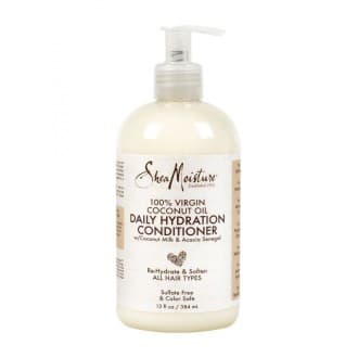AprĂšs-shampooing 100% VIRGIN COCONUT OIL 384ml (Hydration Conditioner)-shea moisture