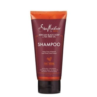 Shampoing Homme au savon Noir (Men African Black Soap & Tea Tree Oil) - Shea Moisture