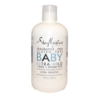 Gel lavant et shampoing extra-doux pour bébé : SheaMoisture