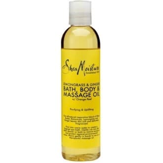 Huile de Massage Ă la Citronnelle et Gingembre (Lemongrass & Ginger Bath, Body & Massage Oil) - Shea Moisture