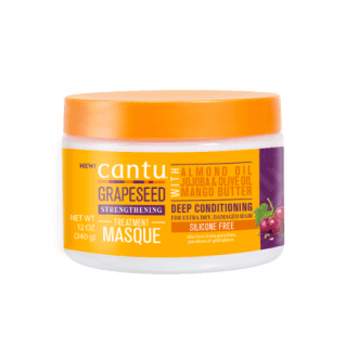 Masque réparateur aux PEPINS DE RAISINS (340g) - Cantu