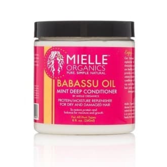Mielle Organics - Babassu Oil & Mint Deep Conditioner - AprĂšs-Shampoing Soin Profond (227g)