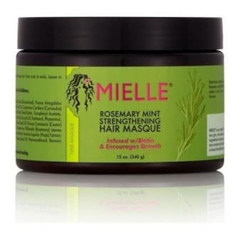 Masque croissance capillaire Romarin/Menthe poivrée (Rosemary Mint Hair Masque) 340g