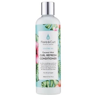 FLORA & CURL - COCONUT MINT - CURL REFRESH CONDITIONER (APRĂS-SHAMPOING)