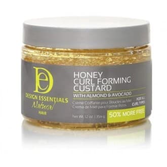 DESIGN ESSENTIALS - ALMOND & AVOCADO HONEY CUSTARD CURL FORMING GEL (GEL DĂFINISSANT)