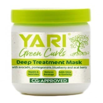 Masque hydratant & réparateur pour boucles (475 ml) - YARI GREEN CURLS