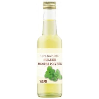 Huile de Menthe poivrée 100% naturelle (250ml) - Yari