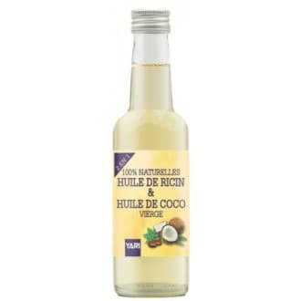 Huile 2 en 1 RICIN & COCO 100% NATURELLE( 250ml) - Yari