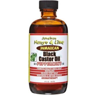Huile de ricin Menthe Poivré ( Black Castor Oil Pepperment) - Jamaican Mango & Lime