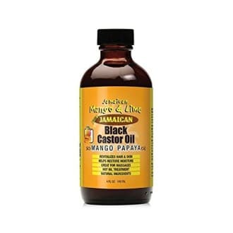 Huile jamaïcaine Ricin, Mangue & Papaye (118ml) - Jamaican mango&line