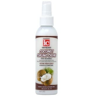 IC FANTASIA - spray Coconut Curling Crème/ NOIX DE COCO Crème Curling 178 ml