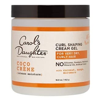 COCO CRĂME CURL SHAPING CREAM GEL WITH COCONUT OIL ( CrĂšme gel pour boucle)