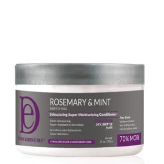 DESIGN ESSENTIALS - ROSEMARY & MINT - STIMULATING SUPER MOISTURIZING CONDITIONER (APRĂS-SHAMPOING HYPER HYDRATANT)