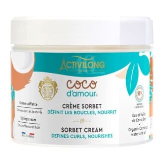 CrÚme sorbet cheveux secs et texturés Coco d'amour - Activilong