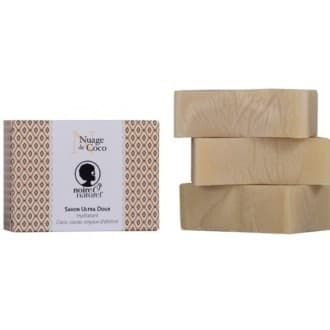 Savon bio ultra doux NUAGE DE COCO 100g - Noire ô Naturel