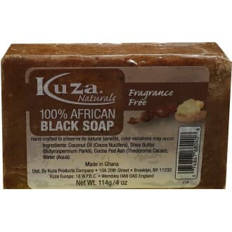 Savoir Noir Fait Maison 100% Pure - AFRICAN BLACK SOAP - Kuza