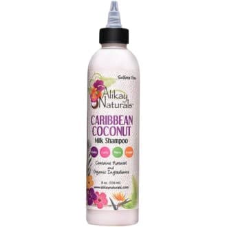 Shampooing au LAIT DE COCO 236ml (Caribbean Coconut Milk Shampoo)- Alikay Naturals