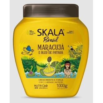 Skala Brasil - Crème de Coiffage - Banana et Bacuri - 3 en 1 - 1kilo