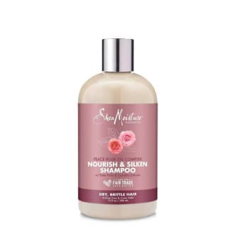 SHEA MOISTURE â PEACE ROSE OIL COMPLEX - Nourish & Silken Shampoo 384ml