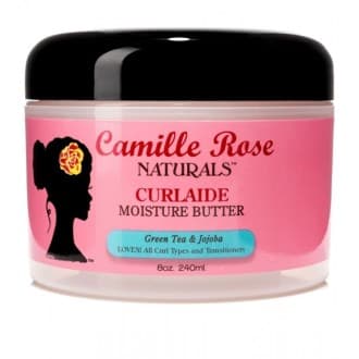 CrĂšme capillaire hydratante JOJOBA & THE VERT 240ml (CURLAIDE) - Camille Rose Naturals