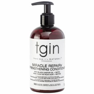 Après-Shampoing Fortifiant Miracle RepaiRx TGIN – Soin après shampooing Réparateur à la Biotine et Huile de Ricin