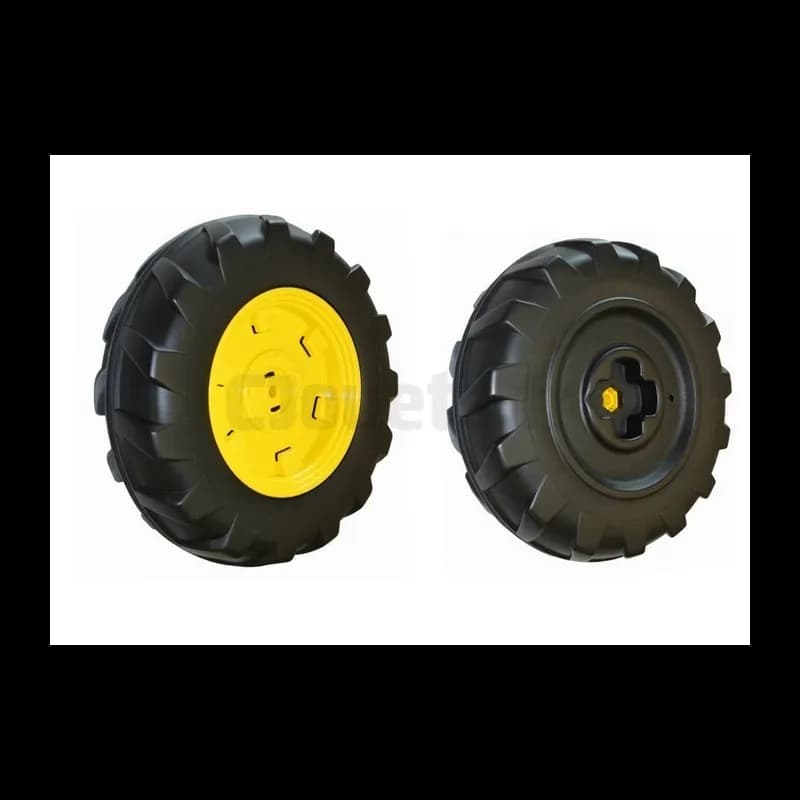 2 Hinterräder (außen) John Deere Dual Force Peg-Pérego