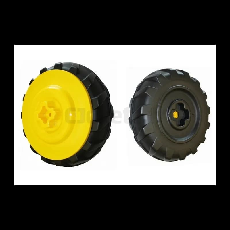 2 Hinterräder (innen) John Deere Dual Force Peg-Pérego