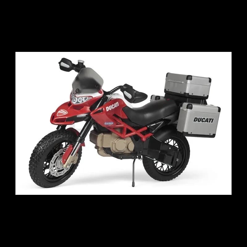 Moto Ducati Enduro Electrique pour Enfant 12 Volts Peg-Pérego