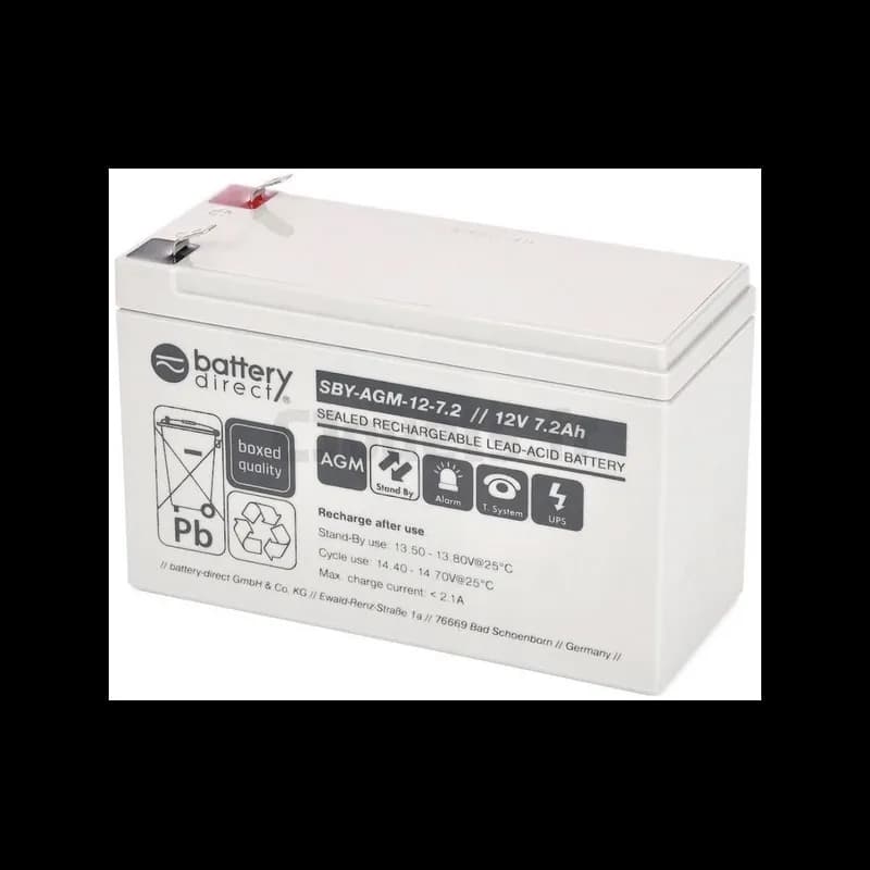 Batterie 12 Volts 7.2Ah