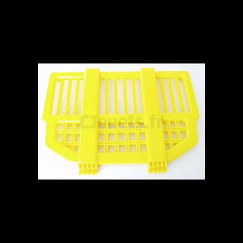 Gelber Heckgrill für Rolly Toys Anhänger