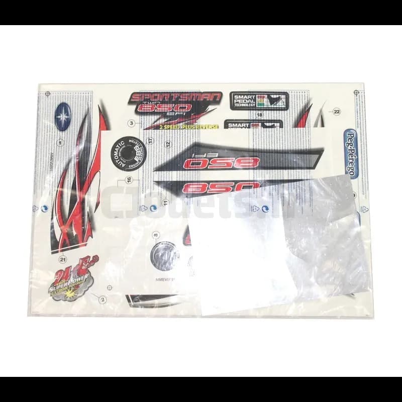 Quad Polaris 850 EFI Peg-Pérego Klebedekore