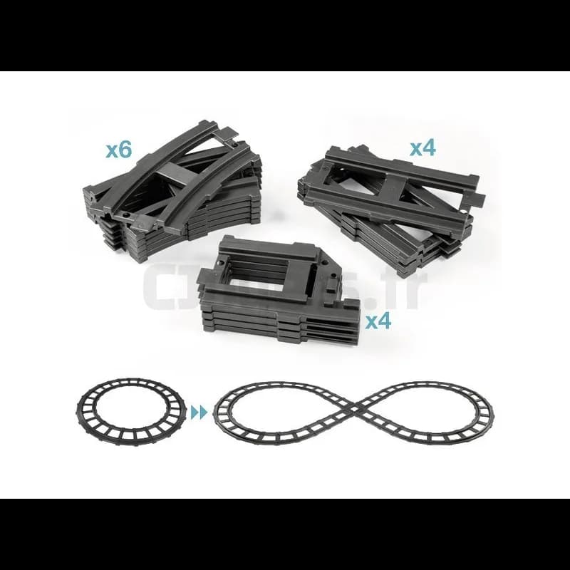 Kit extension de rails pour Santa Fe Peg-Pérego