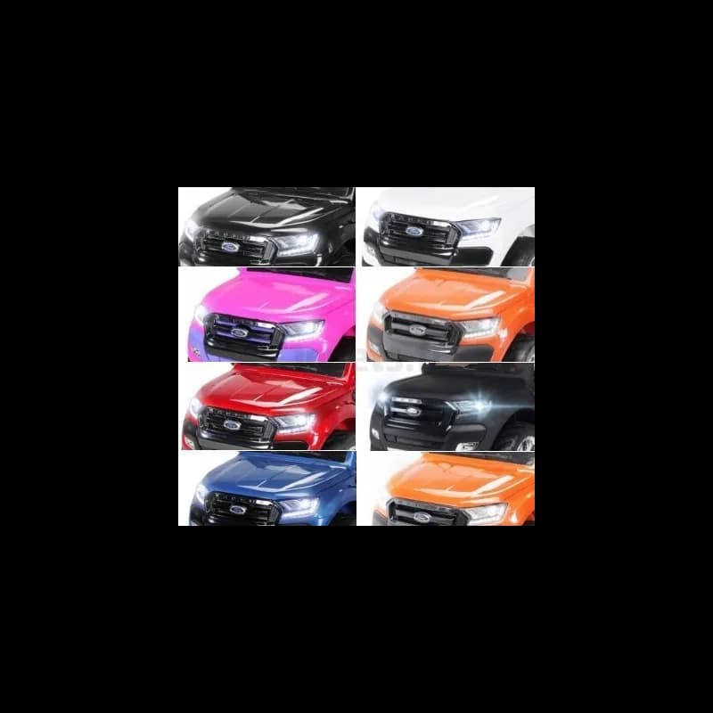Motorhaube für Ford Ranger (Phase 2) - Matt-schwarz